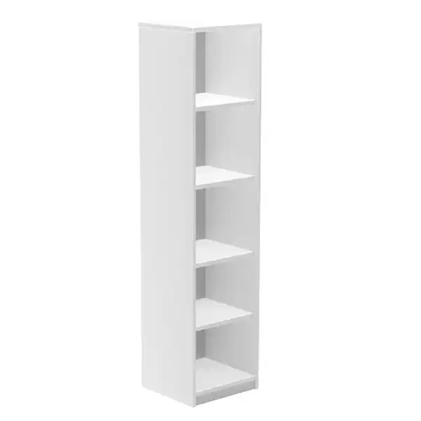 KIT STORE 195x45x45 ARMARIO DE COLUMNA ESTRUCTURA BLANCA/TAPA GRIS ROCADA KIT STORE 195x45x45 ARMARIO DE COLUMNA ESTRUCTURA BLANCA/TAPA GRIS ROCADA