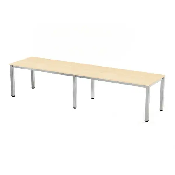 KIT MESA EXECUTIVE DOBLES 360x80 BLANCO / CRISTAL BLANCO ROCADA KIT MESA EXECUTIVE DOBLES 360x80 BLANCO / CRISTAL BLANCO ROCADA