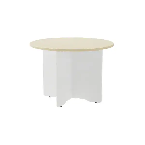 KIT MEETING MESA DIAMETRO 120 BLANCO / ROBLE ROCADA KIT MEETING MESA DIAMETRO 120 BLANCO / ROBLE ROCADA