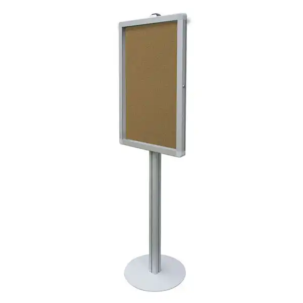 VITRINA EXTERIOR CORCHO 4xA4 + SOPORTE ROCADA VITRINA EXTERIOR CORCHO 4xA4 + SOPORTE ROCADA