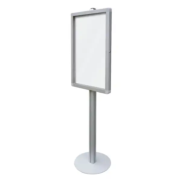 VITRINA EXTERIOR LACADA 6xA4 + SOPORTE ROCADA VITRINA EXTERIOR LACADA 6xA4 + SOPORTE ROCADA