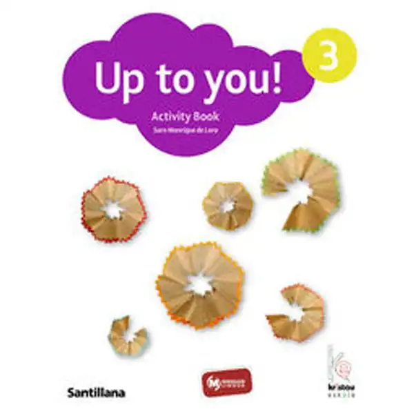 UP TO YOU 3 ACTIVITY BOOK RICHMOND ISBN 9788466808569 UP TO YOU 3 ACTIVITY BOOK RICHMOND ISBN 9788466808569