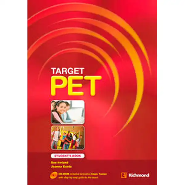 TARGET PET STUDENT`S PACK (SB+CDR) RICHMOND SANTILLANA 9788466808675 TARGET PET STUDENT`S PACK (SB+CDR) RICHMOND SANTILLANA 9788466808675