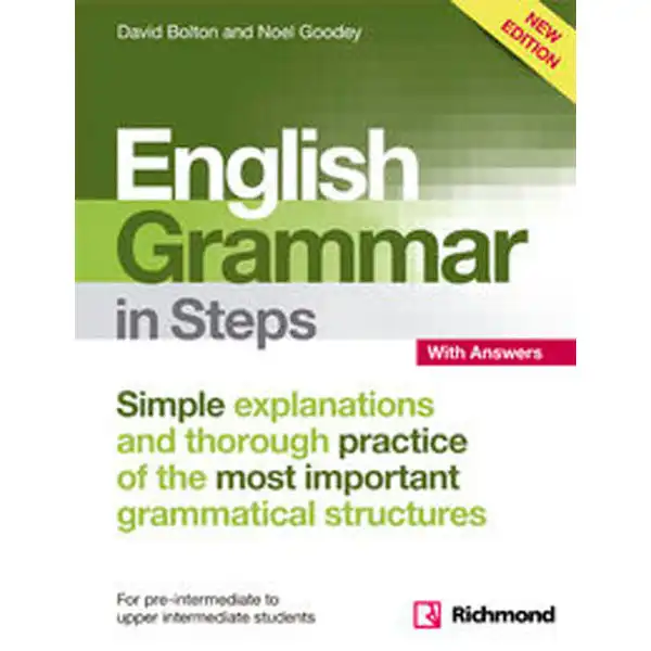 NEW ENGLISH GRAMMAR IN STEPS BOOK WITH A RICHMOND SANTILLANA 9788466817530 NEW ENGLISH GRAMMAR IN STEPS BOOK WITH A RICHMOND SANTILLANA 9788466817530
