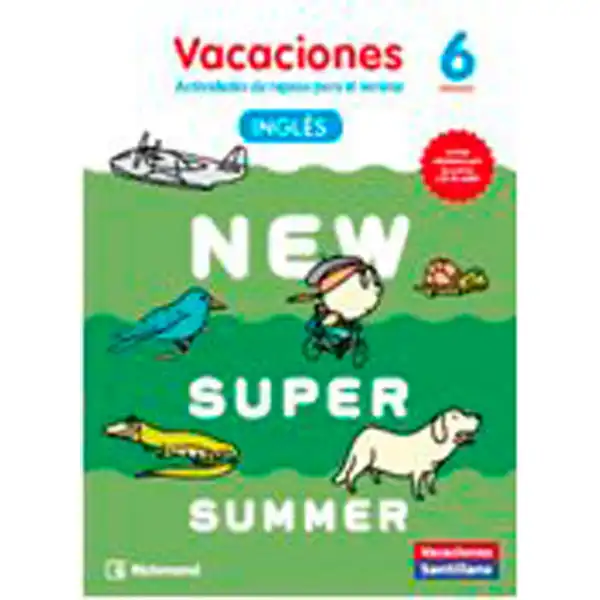 NEW SUPER SUMMER 6 SB+CD RICHMOND ISBN 9788466822978 NEW SUPER SUMMER 6 SB+CD RICHMOND ISBN 9788466822978