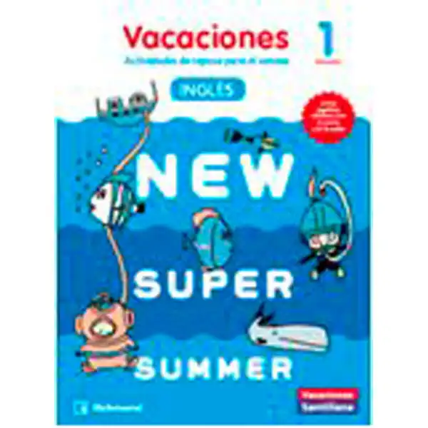 NEW SUPER SUMMER SB 1 + AUDIO 1 RICHMOND ISBN 9788466822985 NEW SUPER SUMMER SB 1 + AUDIO 1 RICHMOND ISBN 9788466822985
