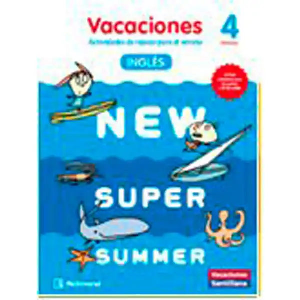 NEW SUPER SUMMER 4 SB+CD RICHMOND ISBN 9788466823012 NEW SUPER SUMMER 4 SB+CD RICHMOND ISBN 9788466823012