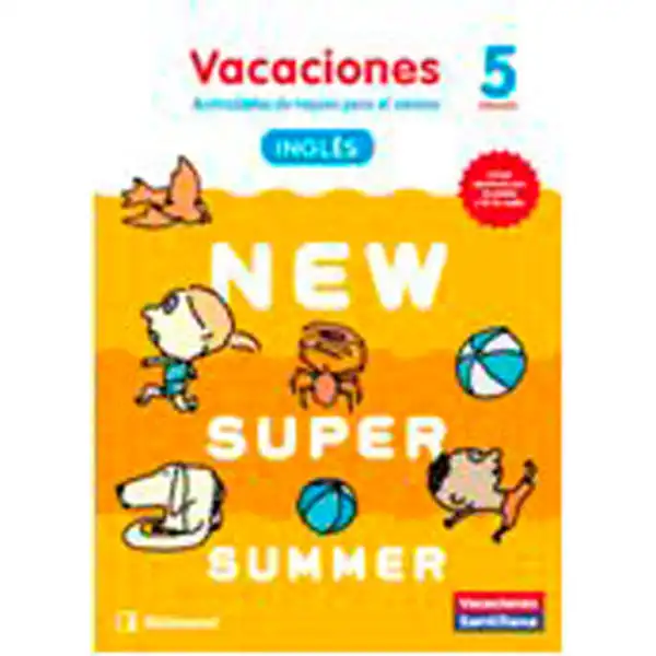 NEW SUPER SUMMER 5 SB+CD RICHMOND ISBN 9788466823029 NEW SUPER SUMMER 5 SB+CD RICHMOND ISBN 9788466823029