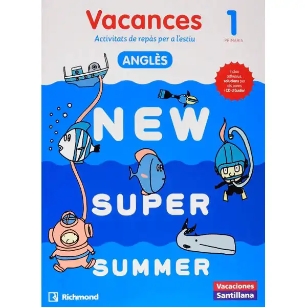NEW SUPER SUMMER 1 SB+CD CATALAN RICHMOND ISBN 9788466823036 NEW SUPER SUMMER 1 SB+CD CATALAN RICHMOND ISBN 9788466823036
