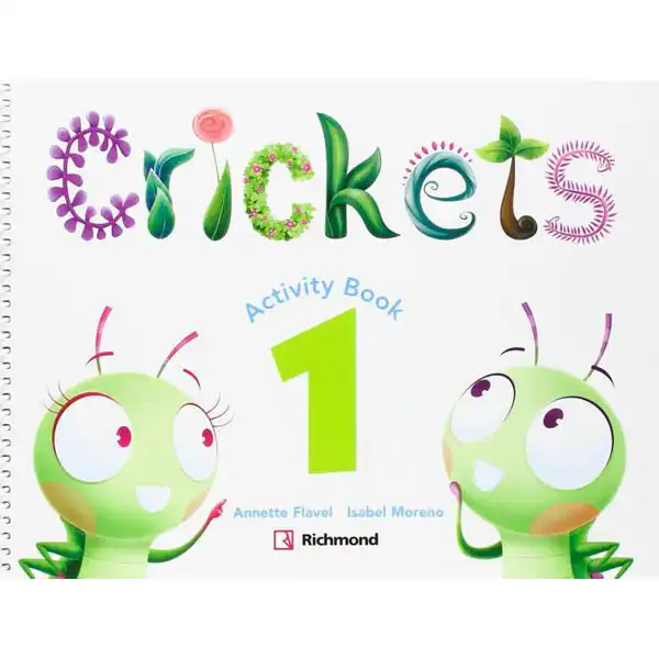 CRICKETS 1 ACTIVITY PACK RICHMOND ISBN 9788466824477 CRICKETS 1 ACTIVITY PACK RICHMOND ISBN 9788466824477