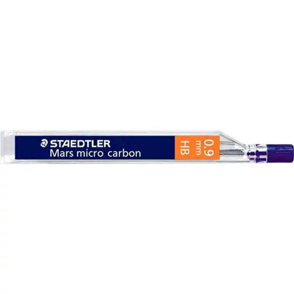TUBO CON 12 MINAS STAEDTLER 0,9MM HB 48312 (80 - 250 09-HB) TUBO CON 12 MINAS STAEDTLER 0,9MM HB 48312 (80 - 250 09-HB)