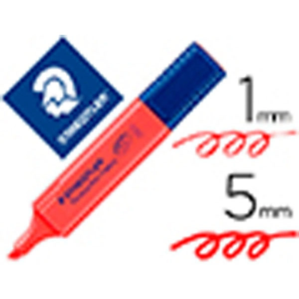 ROTULADOR TEXTSURFER CLASSIC STAEDTLER ROJO 364-2 ROTULADOR TEXTSURFER CLASSIC STAEDTLER ROJO 364-2