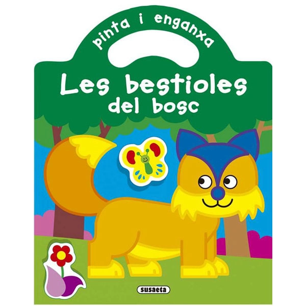 LIBRO SUSAETA PINTA Y ENGANXA LES BESTIOLES S8055-3 LIBRO SUSAETA PINTA Y ENGANXA LES BESTIOLES S8055-3
