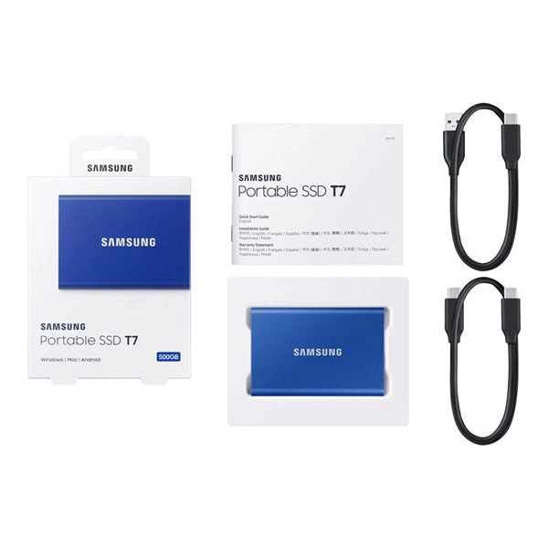 DISCO DURO SSD SAMSUNG T7 MU-PC500H 5737645 DISCO DURO SSD SAMSUNG T7 MU-PC500H 5737645