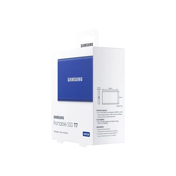 DISCO DURO SSD SAMSUNG T7 MU-PC500H 5737645 DISCO DURO SSD SAMSUNG T7 MU-PC500H 5737645