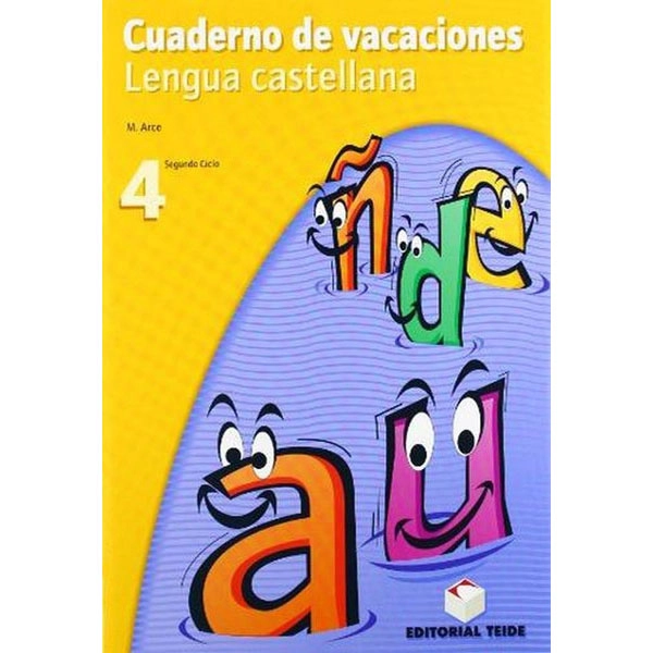 CUADERNO VACACIONES LENGUA CASTELLANA 4 ESO TEIDE 9788430749461 CUADERNO VACACIONES LENGUA CASTELLANA 4 ESO TEIDE 9788430749461