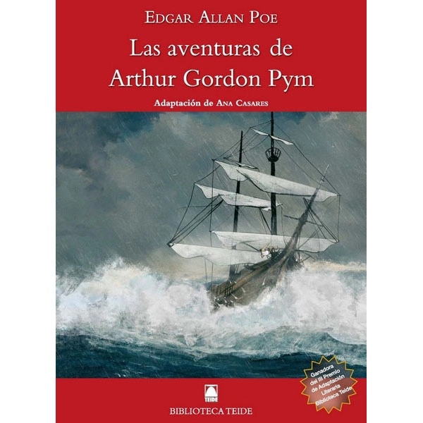 LAS AVENTURAS DE ARTHUR GORDON PYM(B.T) TEIDE 9788430761685 LAS AVENTURAS DE ARTHUR GORDON PYM(B.T) TEIDE 9788430761685