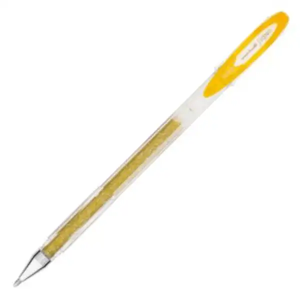 UNI-BALL SIGNO SPARKLING GEL PURPURINA GOLD UM-120SP UNI-BALL SIGNO SPARKLING GEL PURPURINA GOLD UM-120SP