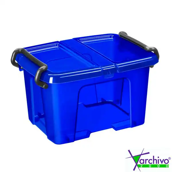 CAJA ALMACENAMIENTO ARCHIVO 2000 6 L. APILABLE AZUL TRANSLUCIDO (CEHW670H AZ TL) CAJA ALMACENAMIENTO ARCHIVO 2000 6 L. APILABLE AZUL TRANSLUCIDO (CEHW670H AZ TL)