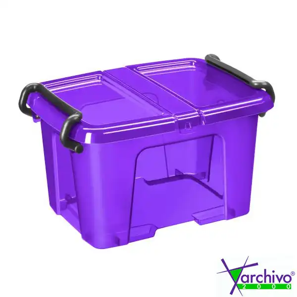 CAJA ALMACENAMIENTO ARCHIVO 2000 6 L. APILABLE MALVA TRANSLUCIDO (CEHW670H ML TL) CAJA ALMACENAMIENTO ARCHIVO 2000 6 L. APILABLE MALVA TRANSLUCIDO (CEHW670H ML TL)