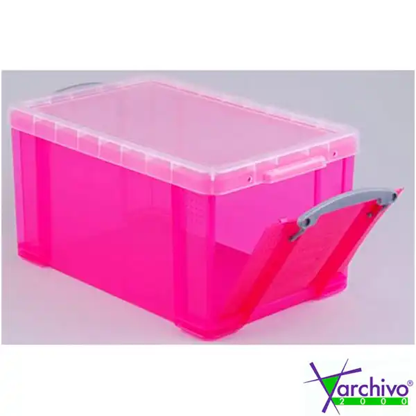 CAJA ALMACENAMIENTO ARCHIVO 2000 14 L. APILABLE FUCSIA (RU14FCTL) CAJA ALMACENAMIENTO ARCHIVO 2000 14 L. APILABLE FUCSIA (RU14FCTL)