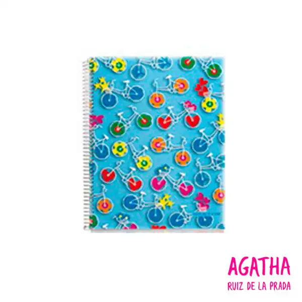 CUADERNO ESCOLAR BICICLETAS ARP AGHATA RUIZ DE LA PRADA TAMAÑO 4º: 155 X 215 MM 4º CUBIERTAS: CARTÓN CUADERNO ESCOLAR BICICLETAS ARP AGHATA RUIZ DE LA PRADA TAMAÑO 4º: 155 X 215 MM 4º CUBIERTAS: CARTÓN
