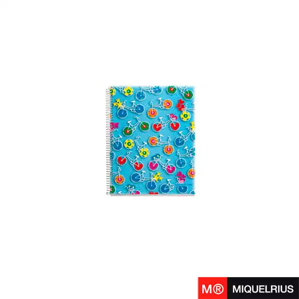 NOTEBOOK 4 POLIPROPILENO BICICLETAS ARP AGATHA RUIZ DE LA PRADA DIN A6: 105 X 148 MM CUBIERTAS: POLI NOTEBOOK 4 POLIPROPILENO BICICLETAS ARP AGATHA RUIZ DE LA PRADA DIN A6: 105 X 148 MM CUBIERTAS: POLI