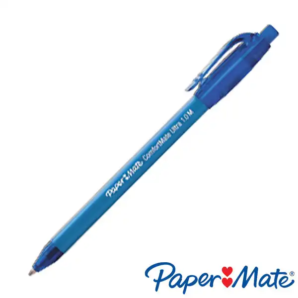 BOLIGRAFO COMFORT-MATE RETRACTIL AZUL PAPER MATE (S051228) BOLIGRAFO COMFORT-MATE RETRACTIL AZUL PAPER MATE (S051228)