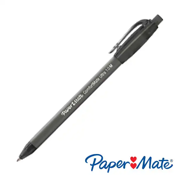BOLIGRAFO COMFORT-MATE RETRACTIL NEGRO PAPER MATE (S051226) BOLIGRAFO COMFORT-MATE RETRACTIL NEGRO PAPER MATE (S051226)