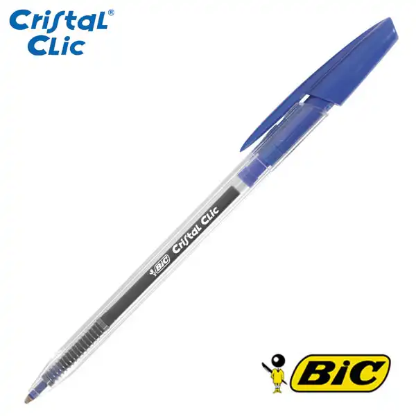BOLIGRAFO BIC CRISTAL CLIC AZUL (850733) 36240 BOLIGRAFO BIC CRISTAL CLIC AZUL (850733) 36240