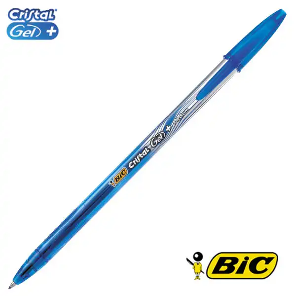 BOLIGRAFO BIC CRISTAL GEL AZUL (919234) 31536 BOLIGRAFO BIC CRISTAL GEL AZUL (919234) 31536