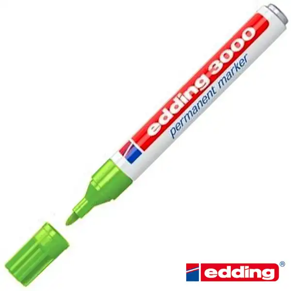 ROTULADOR EDDING 3000 PERMANENTE P. CONICA FINA VERDE CLARO 103000-11 ROTULADOR EDDING 3000 PERMANENTE P. CONICA FINA VERDE CLARO 103000-11