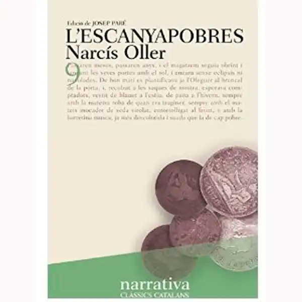 L ESCANYAPOBRES NARCIS OLLER ED. HERMES CASTELLNOU ISBN 9788482875293
L ESCANYAPOBRES NARCIS OLLER ED. HERMES CASTELLNOU ISBN 9788482875293