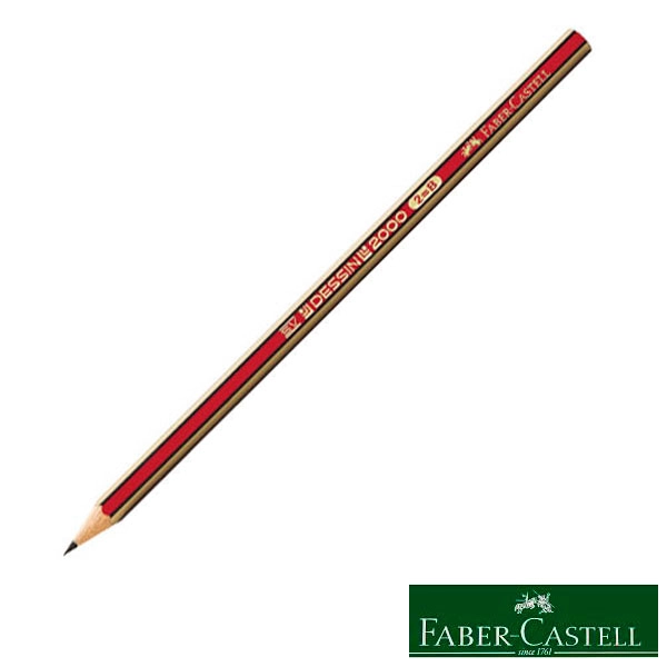 LAPIZ FABER CASTELL GRAFITO DESSIN 2000 DUREZA B (42112301) LAPIZ FABER CASTELL GRAFITO DESSIN 2000 DUREZA B (42112301)