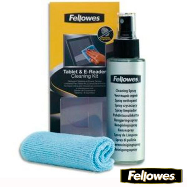 KIT LIMPIADOR FELLOWES TABLET PC Y LIBROS ELECTRONICOS (9930501) 24974 KIT LIMPIADOR FELLOWES TABLET PC Y LIBROS ELECTRONICOS (9930501) 24974
