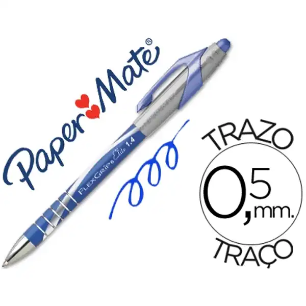 BOLIGRAFO FLEXGRIP ELITE RETRACTIL AZUL PAPER MATE (S076761) 38092 BOLIGRAFO FLEXGRIP ELITE RETRACTIL AZUL PAPER MATE (S076761) 38092