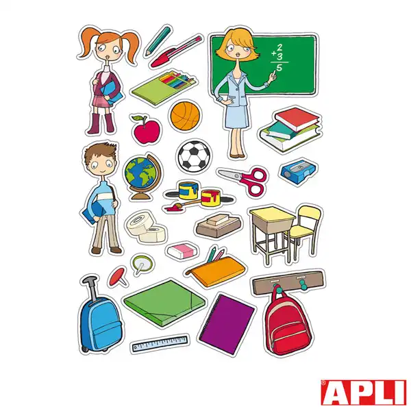 GOMETS REMOVIBLES LA ESCUELA 3H APLI T11436 GOMETS REMOVIBLES LA ESCUELA 3H APLI T11436