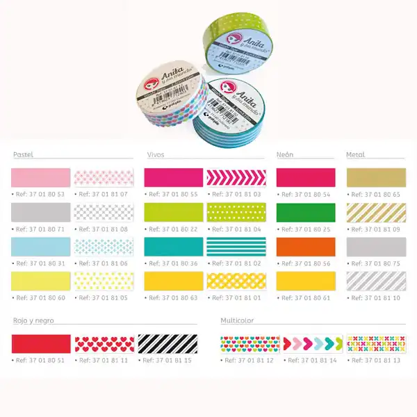 WASHI TAPE 15MMX10M VERDE NEON GRAFOPLAS REF.37018025 WASHI TAPE 15MMX10M VERDE NEON GRAFOPLAS REF.37018025