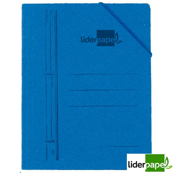 CARPETA LIDERPAPEL GOMAS SOLAPA FOLIO (15799) CARPETA LIDERPAPEL GOMAS SOLAPA FOLIO (15799)