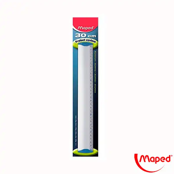 REGLA MAPED DE ALUMINIO 30 CM (120030) REGLA MAPED DE ALUMINIO 30 CM (120030)