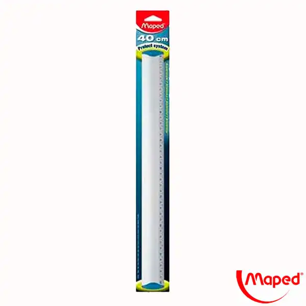 REGLA MAPED DE ALUMINIO 40 CM. (120040) REGLA MAPED DE ALUMINIO 40 CM. (120040)