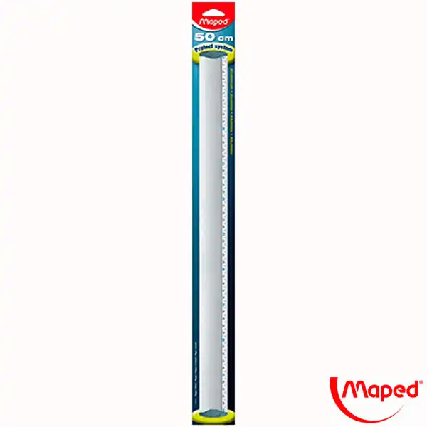 REGLA MAPED DE ALUMINIO 50 CM. (120050) REGLA MAPED DE ALUMINIO 50 CM. (120050)