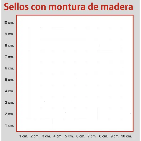 SELLO MADERA PERSONALIZADO 10X4 CM (M-10X4) SELLO MADERA PERSONALIZADO 10X4 CM (M-10X4)