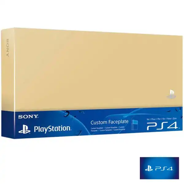 CARCASA INTERCAMBIABLE CONSOLA DORADO PS4 SONY CARCASA INTERCAMBIABLE CONSOLA DORADO PS4 SONY