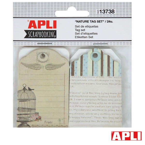 B SET SCRAP ETIQ CON ARANDELA NATURE 24UNID APLI (13738) B SET SCRAP ETIQ CON ARANDELA NATURE 24UNID APLI (13738)