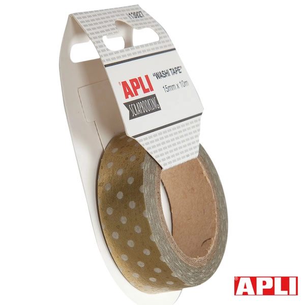 WASHI TAPE ORO 15X10 SCRAP APLI 13927 WASHI TAPE ORO 15X10 SCRAP APLI 13927