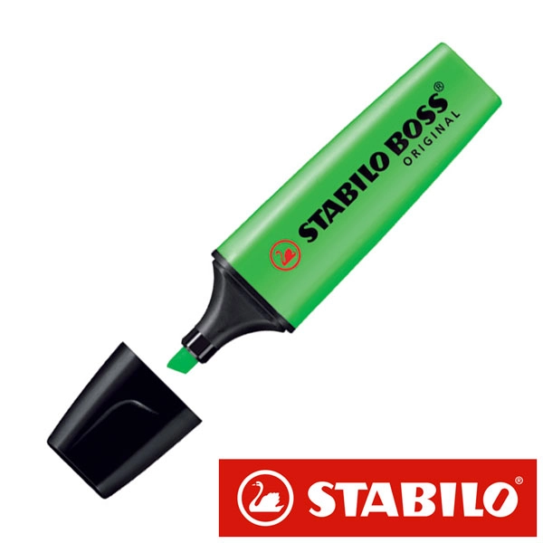 MARCADOR STABILO BOSS FLUORESCENTE VERDE 22764 (70/33) MARCADOR STABILO BOSS FLUORESCENTE VERDE 22764 (70/33)