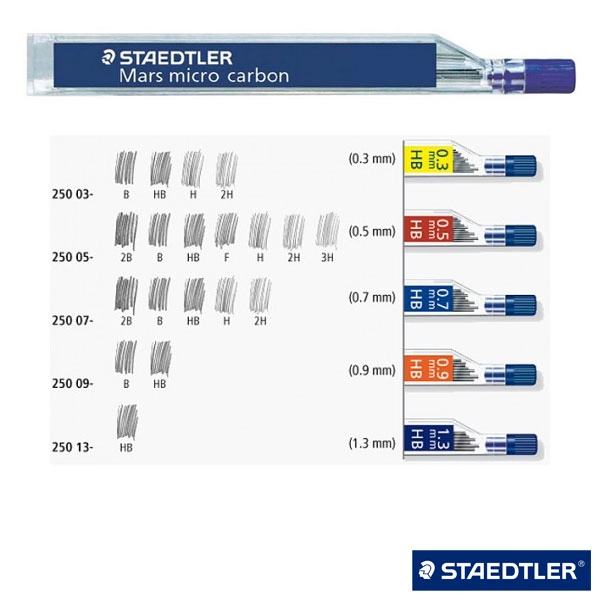 TUBO CON 12 MINAS STAEDTLER 0.3MM HB (80 - 250 03-HB) TUBO CON 12 MINAS STAEDTLER 0.3MM HB (80 - 250 03-HB)