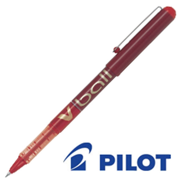 BOLIGRAFO PILOT V-BALL 0.7 TINTA LIQUIDA ROJO (NVB7R) 39242 BOLIGRAFO PILOT V-BALL 0.7 TINTA LIQUIDA ROJO (NVB7R) 39242