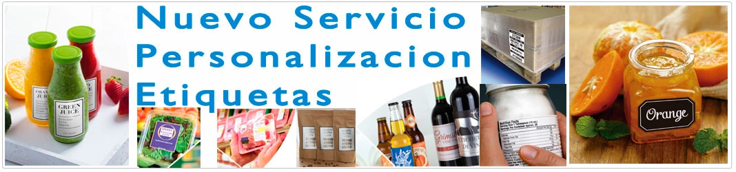 Personalizacion Etiquetas y Pegatinas en rollo